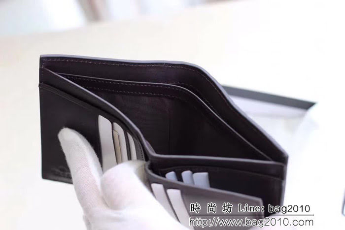 GUCCI古馳 專櫃品質 進口牛皮 男士短錢夾 407416 WTG1826